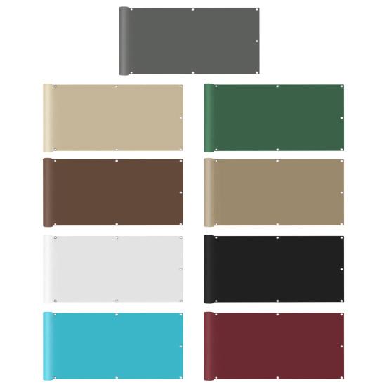 Sunshade Tarp Waterproof Awning with Eyelets Sun Protection Tear-Resistant Sun Shade Canopy for Garden Balcony Patio