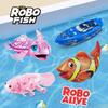 Robo Alive Fish Robotic Swimming Fish by ZURU Water Small Fish Turtle Simulation Boat Baby Bath Electronic Pet Water Play Toy