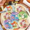 Cute Bunny Compact Mirror: Portable Cartoon Makeup Mirror for Students - High-Quality Mini Round Touch-Up Mirror