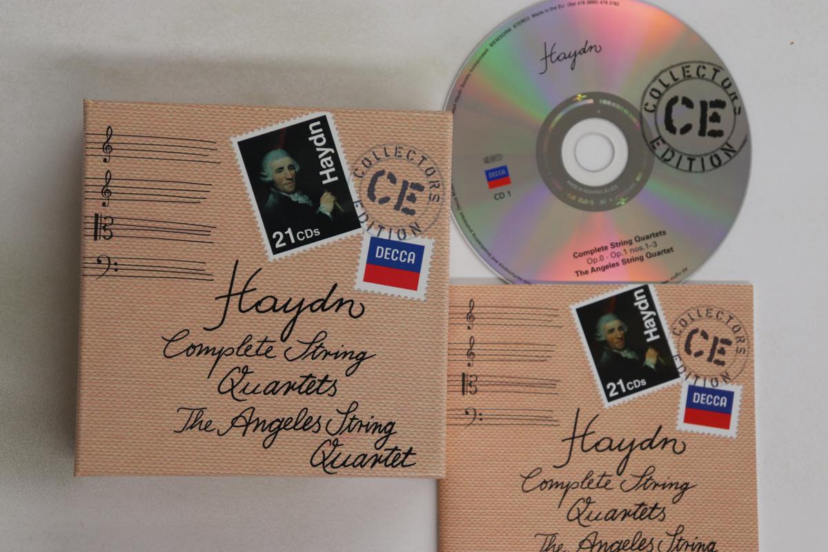 

CD ANGELS STRING QUARTET Haydn Complete String Quartets 4783695 DECCA 2012 Europe Classical Used
