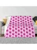 Pink Leaf ; ) Fashion Soft Warm Throw Blanket Pink Glitter   Tumblr Cool Trending Awesome Cheap High  Leaf