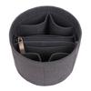 Make Up Bag Women Simple Solid Color Ladies Bucket Felt Convenient Portable Leisure High-capacity Handbag Storage Cosmetic Bags