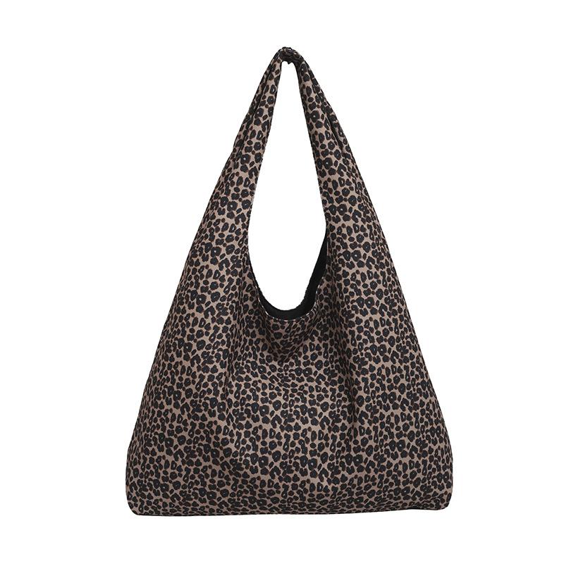 

Lazy Wind Большая вместительная сумка с леопардовым принтом для женщин, осенне-зимняя, универсальная, портативная, повседневная, ручная сумка через плечо 51*2*43 хаки