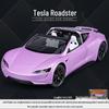 1:24 Tesla Alloy Car Model Simulation Toy - New Energy Vehicle for Kids