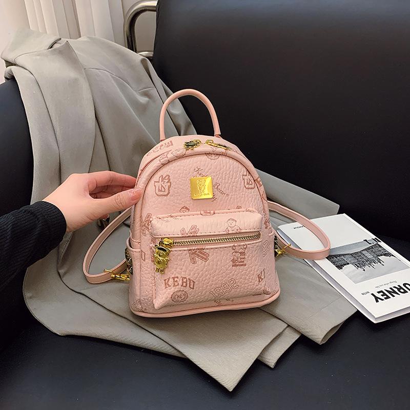 Niche new student schoolbag women spring and summer fashion casual small backpack leisure travel backpack