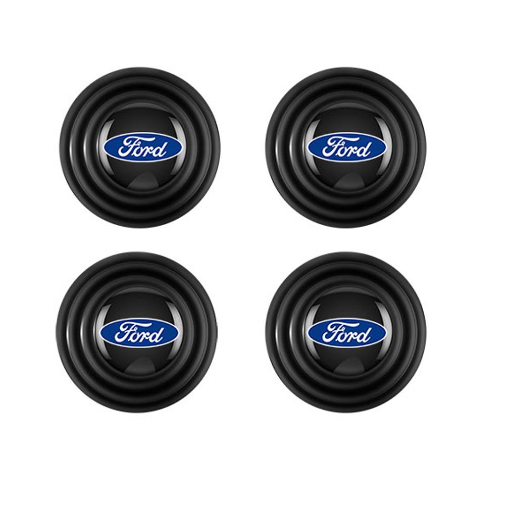 BBBR3 4/8/12pcs Car Door Hood Trunk Shock Absorber Cushion Pad Center Cover For Ford 2 Focus Ranger Mustang Fiesta Kuga Escape Mondeo
