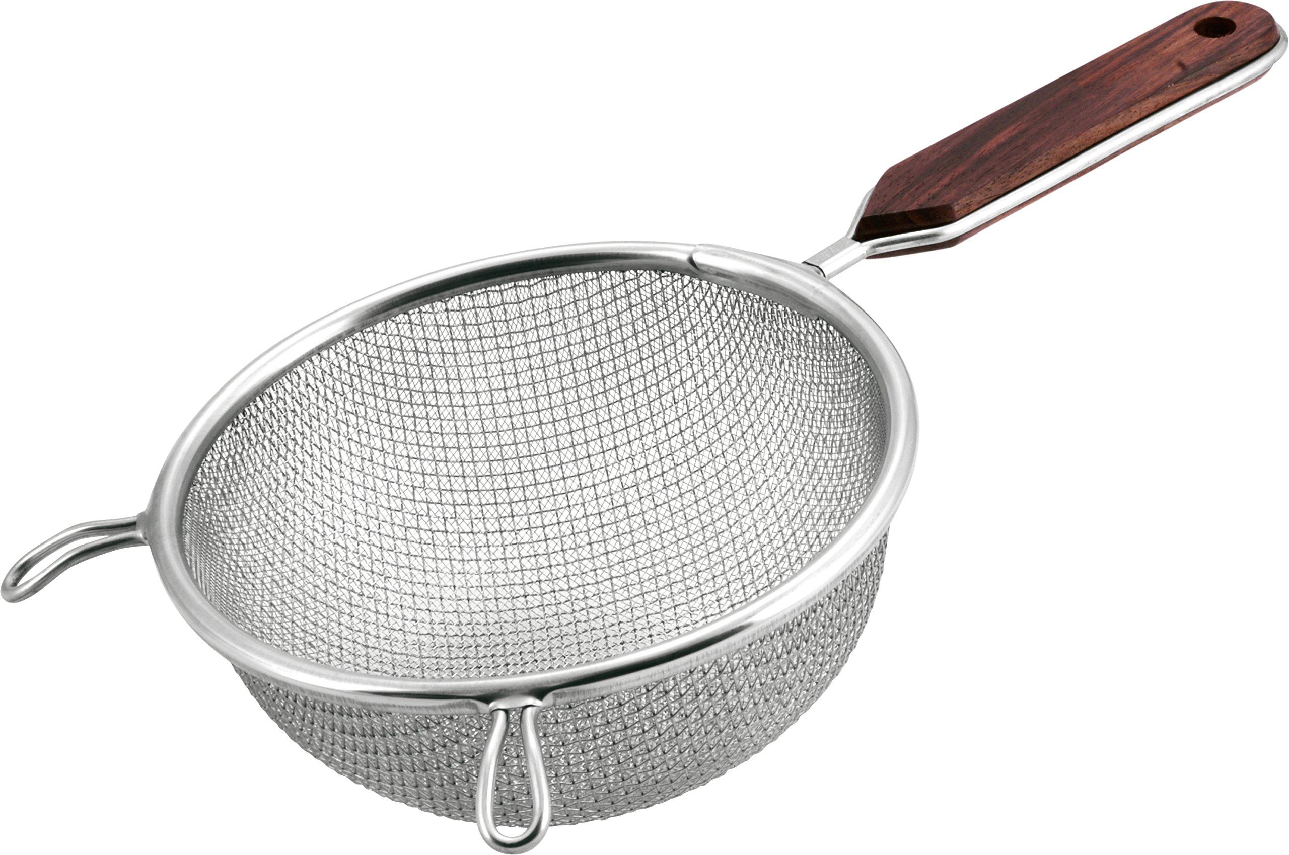 

Minexmetal Victory Strainer, 6-inch, Wooden Handle, Double Mesh