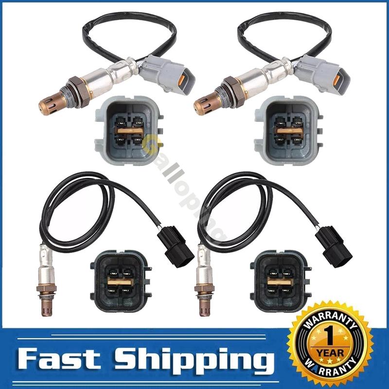 

4pcs O2 Oxygen Sensor 1 2 Bank 1 2 for 2003 2004 2005 Kia Sorento 3.5L V6 Lambda Upstream Downstream Front Rear 2344194 2344166