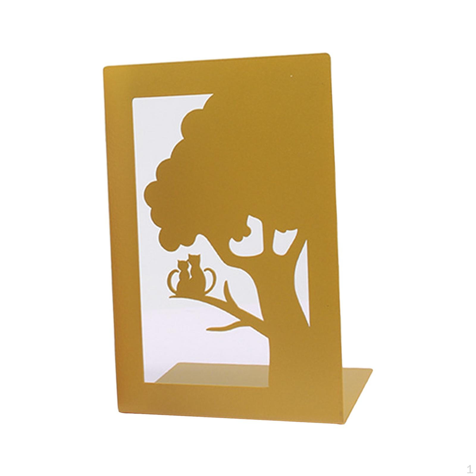 

Металлические форзацы для книг, нескользящий держатель для книг, книжная полка для видеоигр, для женщин и мужчин, винил