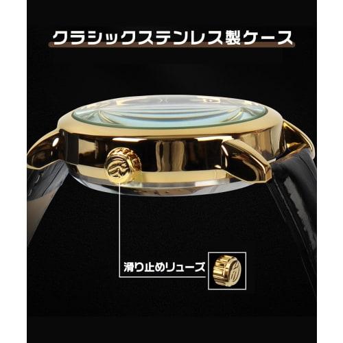 Topsky Mechanical Watch with Roman Numerals for Men and Women, Kurumi Tokisaki, Tokisaki Kokukokutei Cosplay Skeleton Watch (TYPE-A)