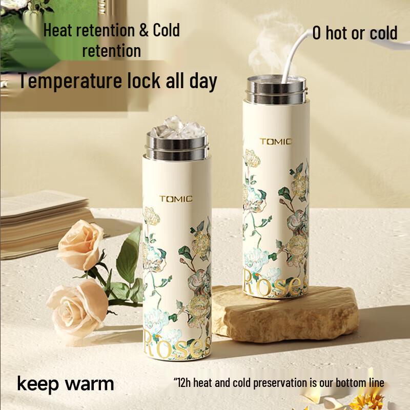 TOMIC TW60219Ti12 Titanium Portable Water Bottle