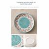 Handcrafted Garlic Ginger Grater Ceramic Tomato Grater Dish  Cheese Carrot Fruits Vegetables