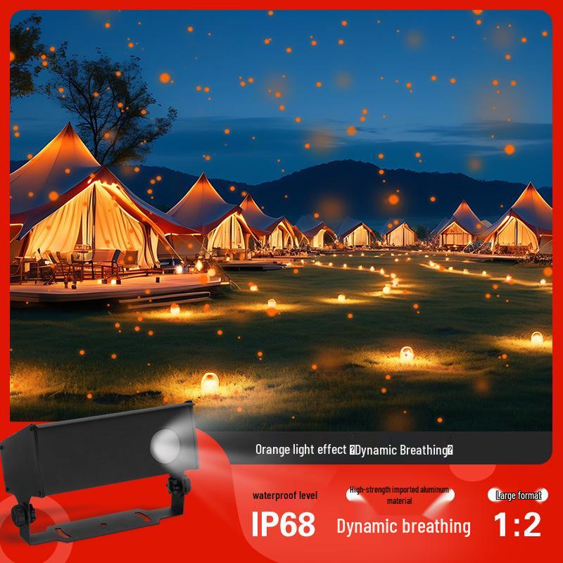 Waterproof Outdoor Firefly Projector: Twinkling Starry Sky & Romantic Ambiance Light