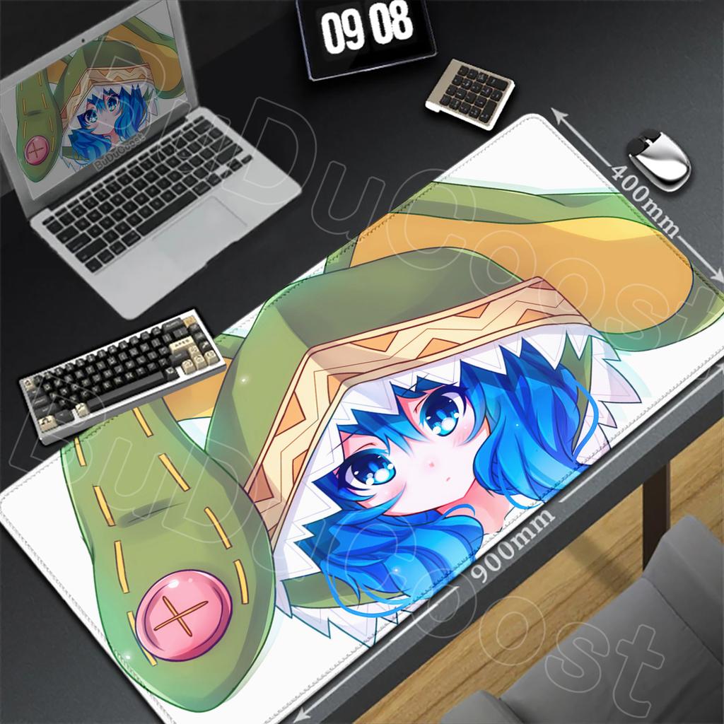 Date A Live Anime Mousepad Cute Girl Yoshino Laptop Deskmat Large E-sports Gaming Keyboard Carpet HD Printing Office Accessories