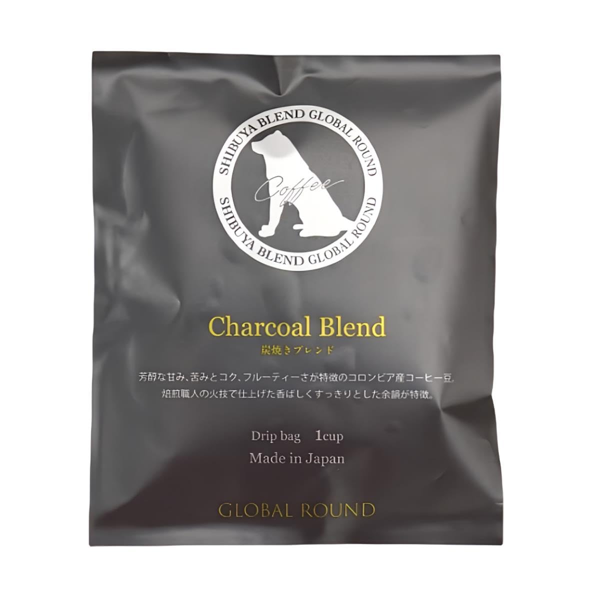 

GLOBAL ROUND DRIP COFFEE Угольная смесь 10 г×20