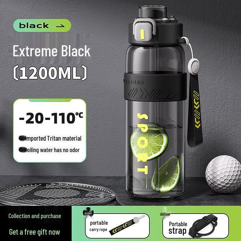 Youluo Kids Sports Water Bottle with Straw