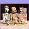 Demon Slayer Birth Flower Series Pvc Figurines With Collectible Display For Fans And Giftgiving