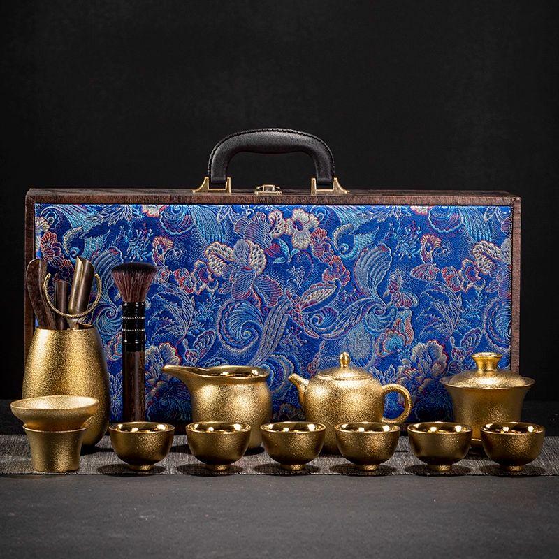 Japanese Style Ceramic Kung Fu Tea Set