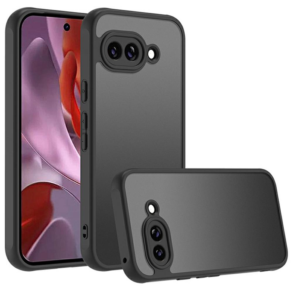 

For Google Pixel 9a Case Skin Touch Matte PC+TPU Shockproof Phone Back Cover A