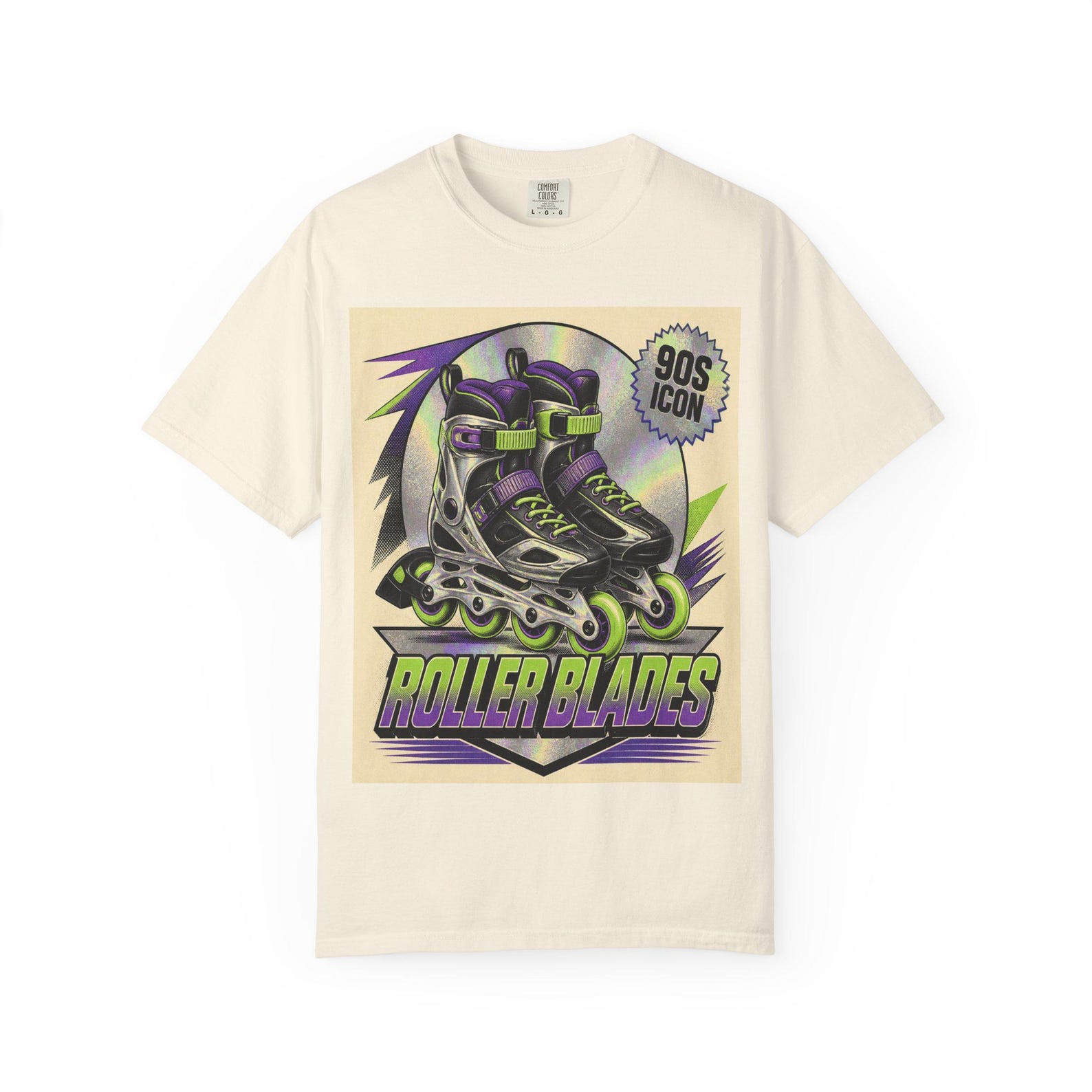 Roller Blades 90s Icon Retro Shirt | Nostalgic 90s Kid Tee Gift 140