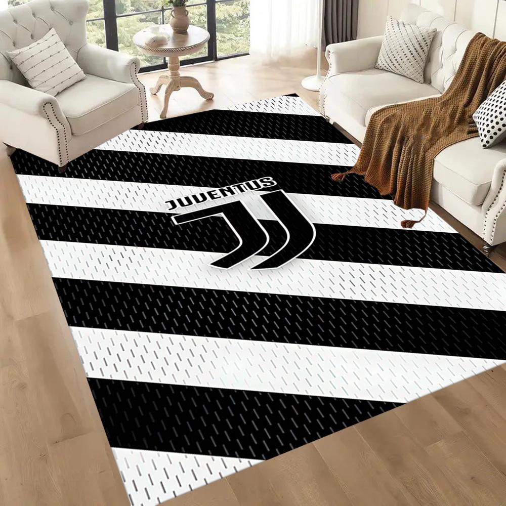 Juventus Floor Rug Office Rug Perfect For Game Room Living Rooms Dormitory Bedrooms Antislip Carpet Decorate Offices Gift For Festivals