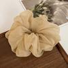 Large Mesh Hair Rope for Women Simple and a Does Not Hurt The Hair Hair Rope Cute Girl High Ponytail Scrunchie