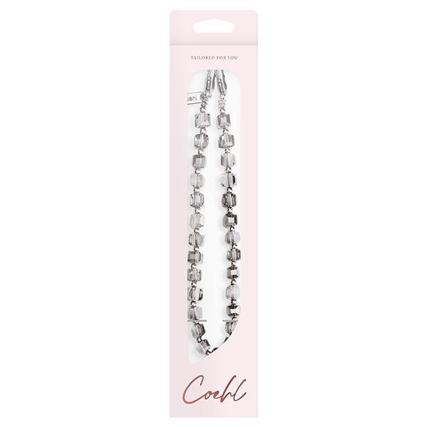 Uniq Coehl Candy Gem Handstrap           Uniwersalny Sznurek Do Telefonu Na Rękę Srebrny/Silver Sparkling