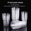 Shihua Disposable Clear Plastic Tasting Cups - 100ml