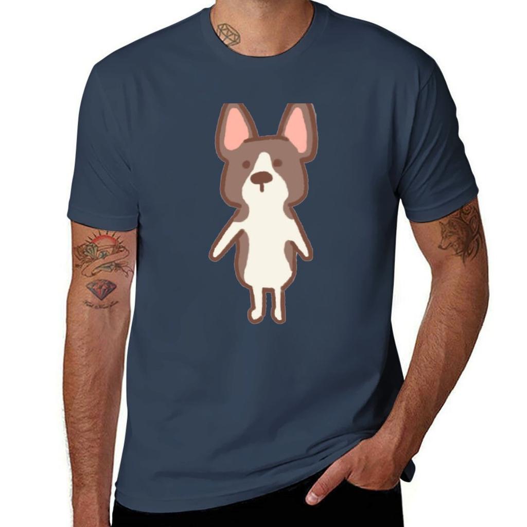 Boston Terrier Tshirt Simple Graphic Design Tshirt