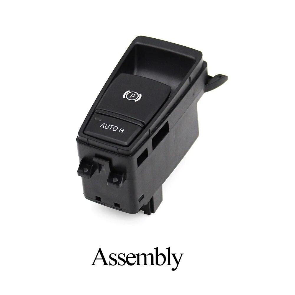 Car Handbrake Assembly Parking Brake P Button Auto H Control Switch Cover Replacement For BMW X5 X6 E70 E71 E72 61319148508