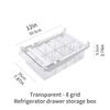Household multifunctional refrigerator storage box, drawer type food storage box