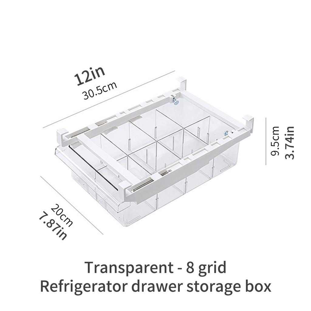 Household multifunctional refrigerator storage box, drawer type food storage box