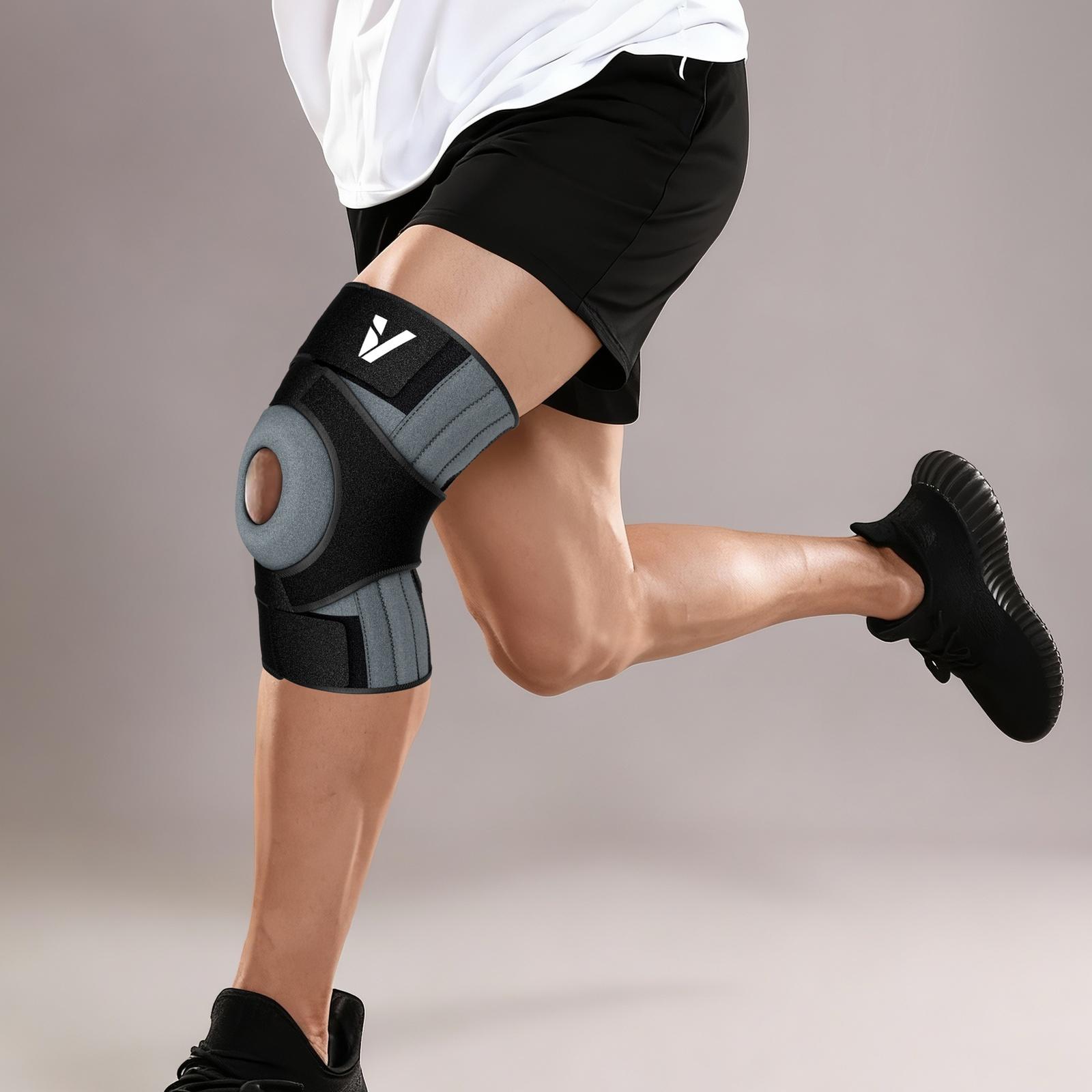 

Cross-border Sports Knee Pads Patella Strap Breathable Pressurized Absorb one size