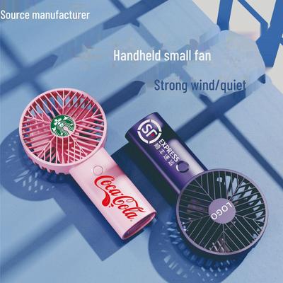 Mini ventilatore portatile con ricarica USB - Ventilatore da tavolo silenzioso