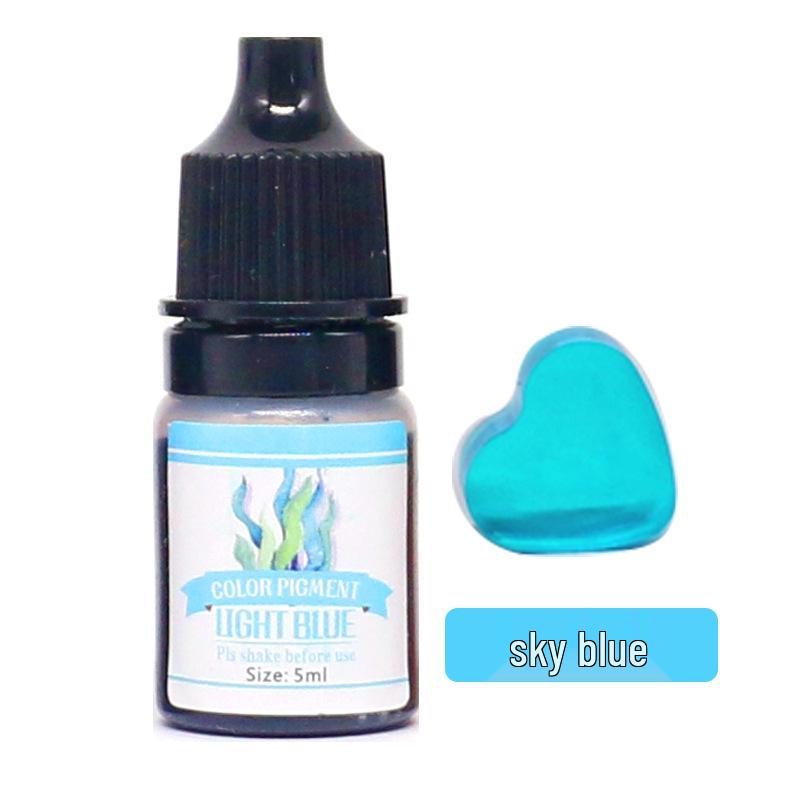 Essenza Colore Resina Epossidica ad Alta Concentrazione Seconda Generazione, 24 Colori, 5ml per Artigianato in Cristallo Fai-da-te