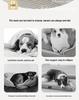 Four Seasons Round Dog Bed - Medium/Large, Scratch & Bite Resistant, Thick & Warm Cat Cushion