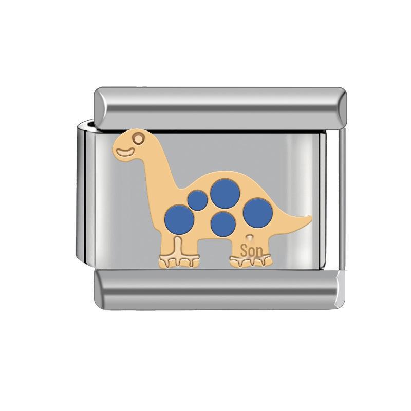 9mm DIY taliansky náramok z nehrdzavejúcej ocele pre ženy