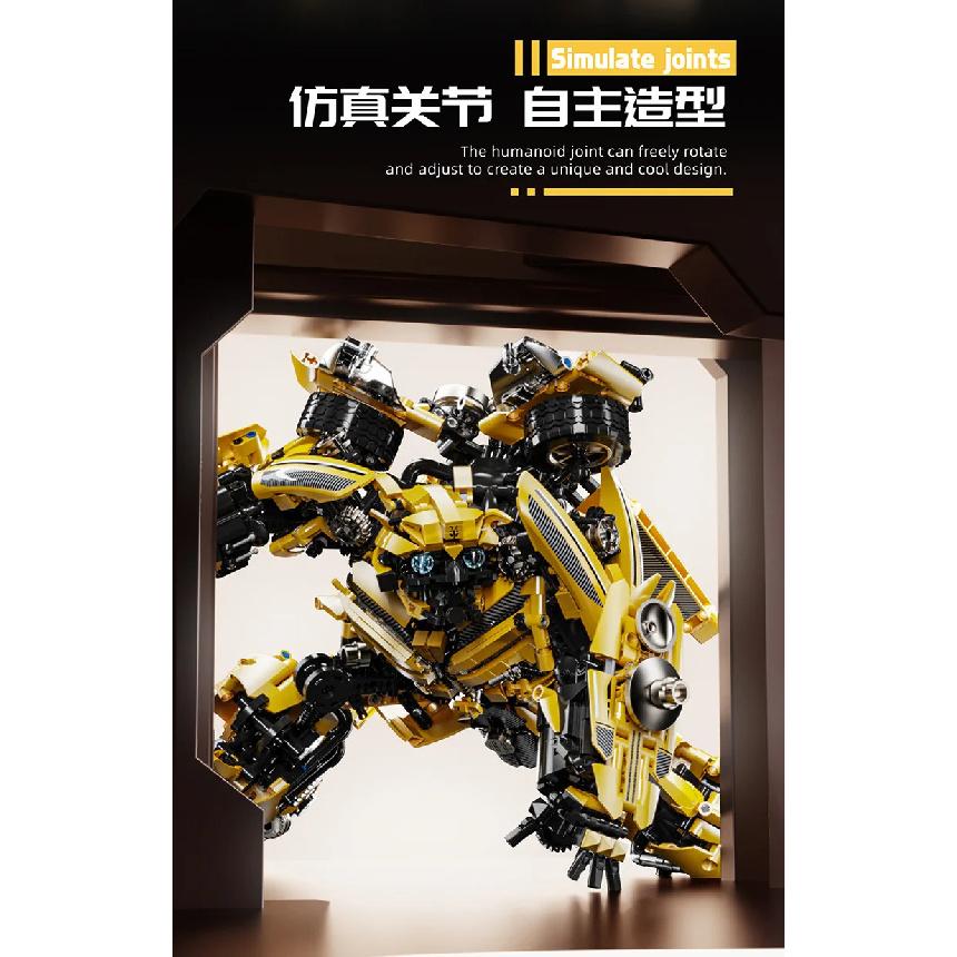 2688Pcs Technical High Quality Big Transformation Robot Building Blocks Robot Model Bricks Desktop Ornaments Toys Kids Gifts