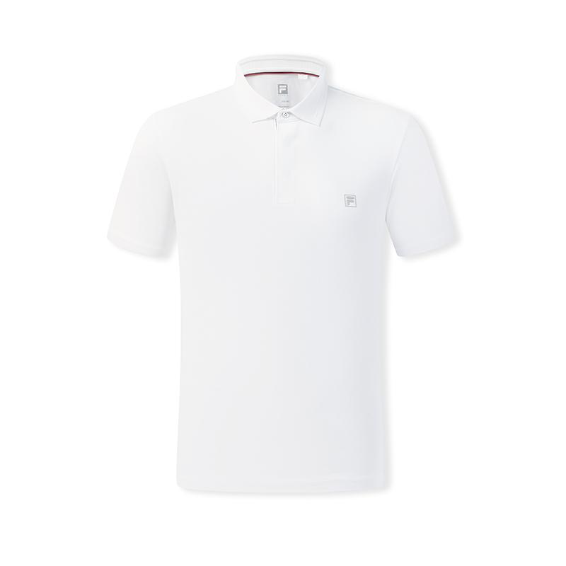 Fila Tennis Fashion Classic Minimalist Sports Casual Comfortable Solid Color Basic Breathable Short Sleeve Polo Shirt Men tops A11M623151FWT