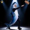 Halloween Adult Shark Costume Cosplay Fancy Dress For Stage Performance