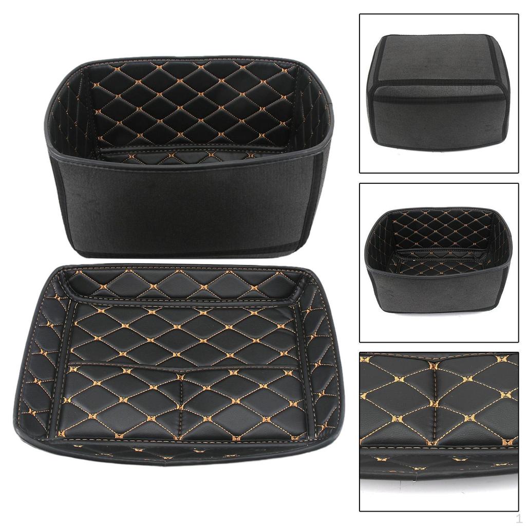 Motorcycle Rear Tail Pad Portable Sturdy Accessories Lightweight PU Replace Luggage Box Inner Trunk