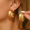 925 Silver Star Moon Hoop Earrings for Women Girls Zircon Dangle Earrings Gold Silver Party Jewelry Gifts
