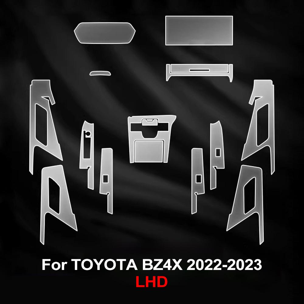 

Pre-cut PPF Film Car Door Center Console Media Dashboard Navigation TPU Anti-scratch Protector Film for Toyota BZ4X 2025-2025