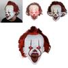 Máscara aterradora de Stephen King para Halloween, disfraz de Joker para hombre, cosplay