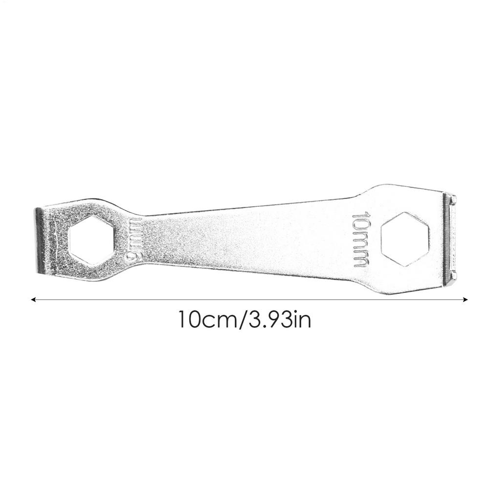 

Cycling Crankset Nut Wrench bicycle Chainring Bolt Fixing Spanner in Metal Riding Removal Repair Tool Portable bike wrench tool