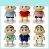 Crayon Shinchan Pvc Action Figure Set With Standing And Sleeping Poses For Collectors And Fans