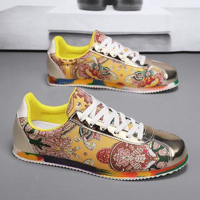 Tênis Masculino de Moda Luxuosa Suede Tênis de Corrida Leve Treinador Masculino Respirável Casual Plano Sapatos Esportivos Masculinos Tênis de Jogging