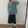 Damen-Sweatshirt, einfarbig, dick, lässig, Rollkragenpullover, modisch, Reißverschluss, Strickjacke, warme Jacke