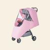 Baby Stroller Cover Stroller Accessories Universal Waterproof Cover Windproof Dust Cover Zipper Open