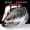 SIFAR Stainless Steel Draining Rice Washing Basin